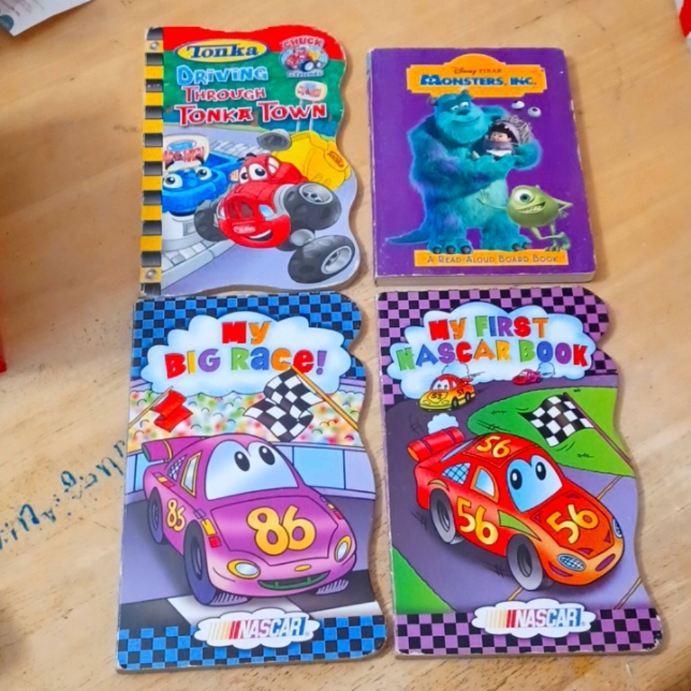 BUNDLE of 4 Toddler Board Books